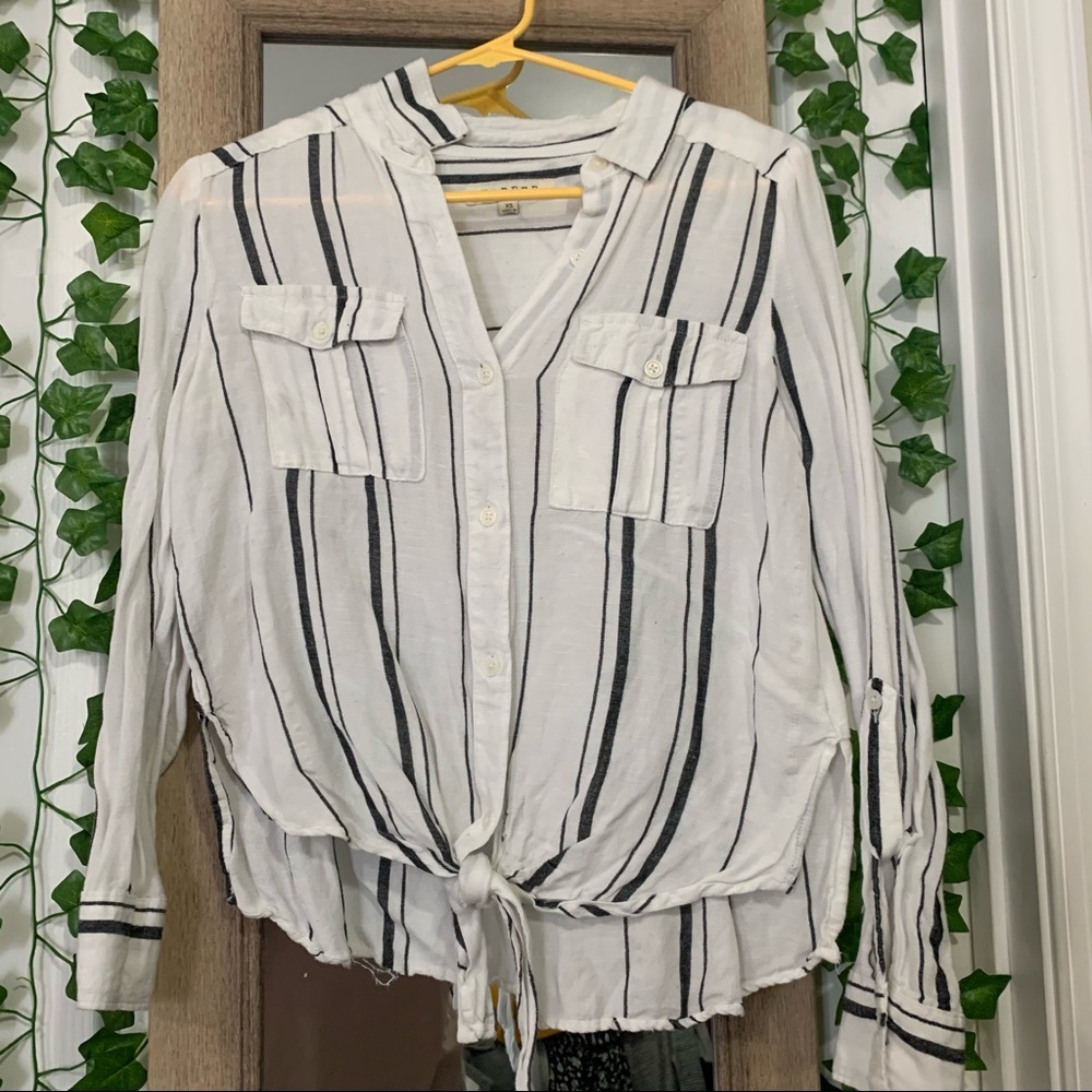 Front tie shirt